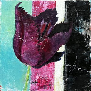 Tulip - Akrylmaleri 40x40 cm